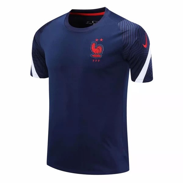 Trainingsshirt Frankreich 2020 Blau Marine